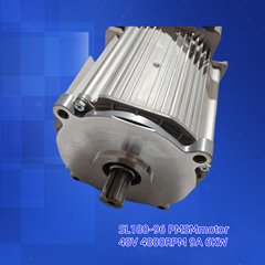 72V 6KW PMSM　motor