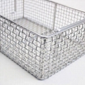 Stainless Steel Wire Mesh Washing/Storage/Disinfection Basket 2