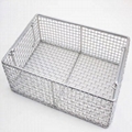 Stainless Steel Wire Mesh Washing/Storage/Disinfection Basket 3