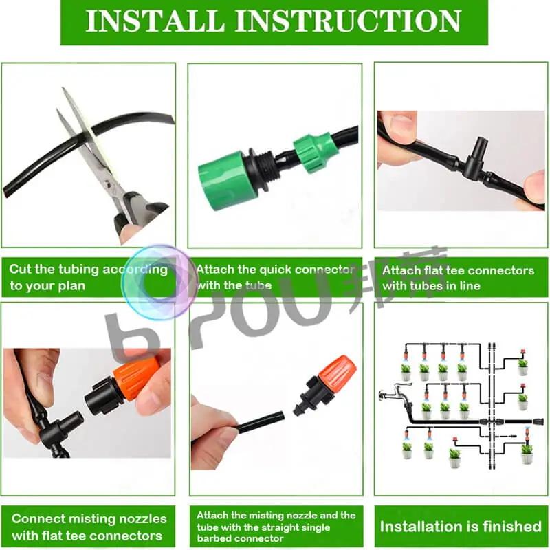 AUTO DRIP IRRIGATION KIT FOR PLANTS AND LAWN WATERING 1