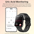 Health Activity Tracker Smart Watch, Multifunction Fitness Monitor   5