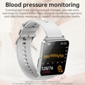 Health Activity Tracker Smart Watch, Multifunction Fitness Monitor   6