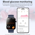 Health Activity Tracker Smart Watch, Multifunction Fitness Monitor   7