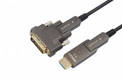 4K HDMI to DVI Active Optical Cable