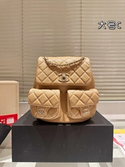 Bougie on a Budget Brown Backpack Vintage Hobo Bag Shoulder Crossbody Bag