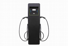 14kW 22kW 44kW Commercial Double Gun AC Floor Mounted Charging Station