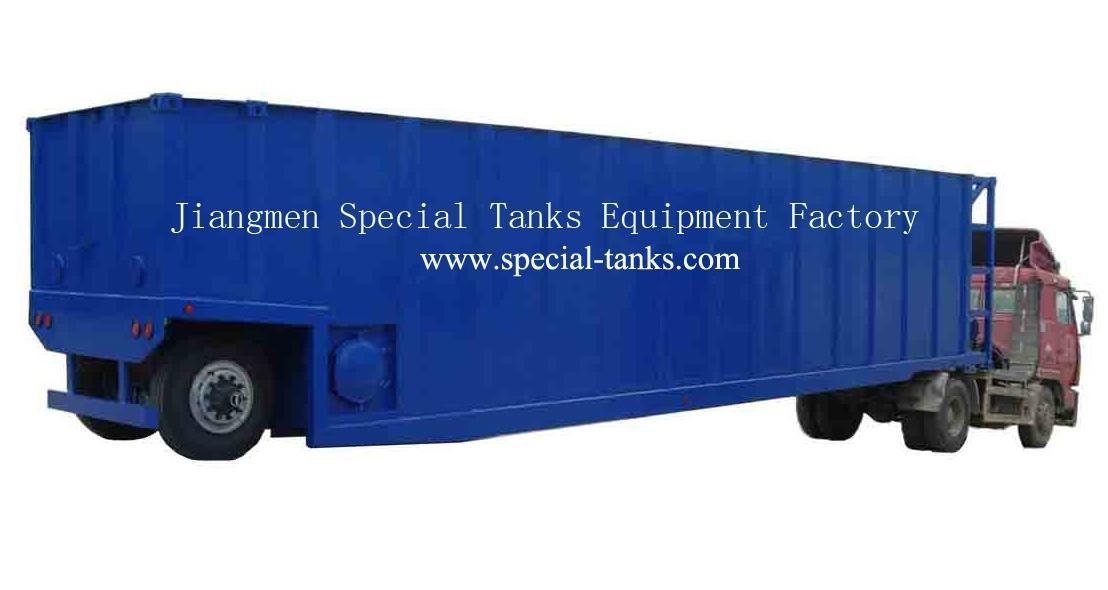 435bbl Mobile Frac Tank --China 40'HC Container Frac Tank for Oilfield 5