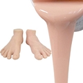 Silicone Dragon Skin for Artificial Limbs Prosthetic Leg 4