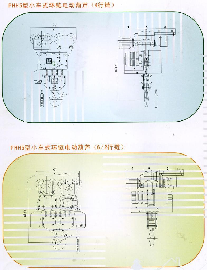  PHH型32t环链电动葫芦 5