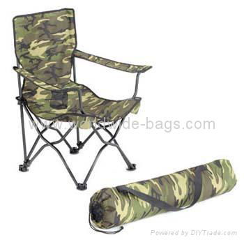 WW01-0058 Deluxe Camouflage Folding Arm Chairs