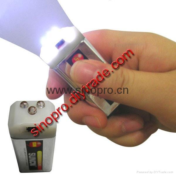 Portable LED flashlight 1