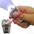 Portable LED flashlight