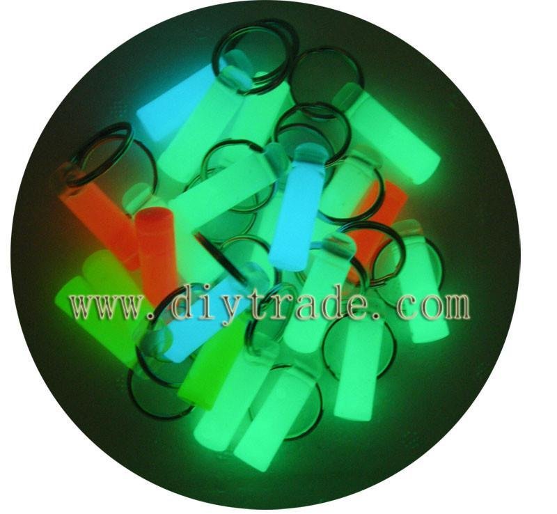 Glow in the dark promotional gift key chain