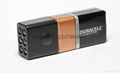 9 volt battery LED flashlight 2