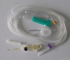 disposable medical precision filter infusion set