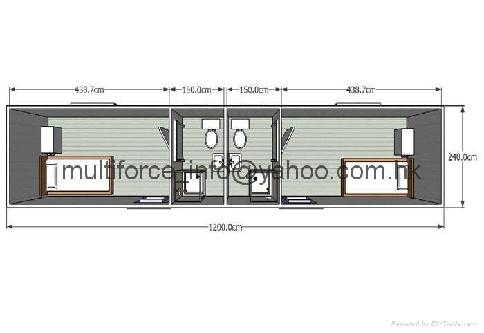 CONTAINER HOUSE - 40' 2