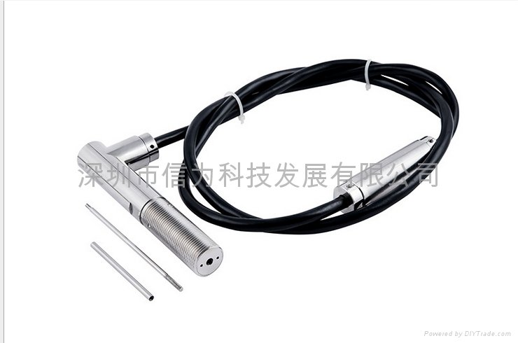 Explosion-proof LVDT linear displacement sensor with digital output 1