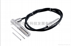 Explosion-proof LVDT linear displacement sensor with digital output