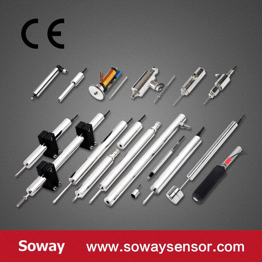 LVDT Linear displacement Sensors with 4-20mA analog Output