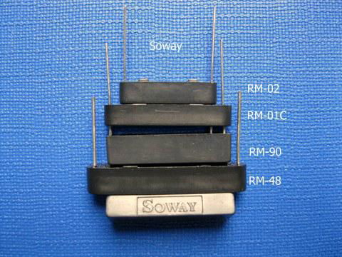 Black SMD type PCB reed switch RM-02 3