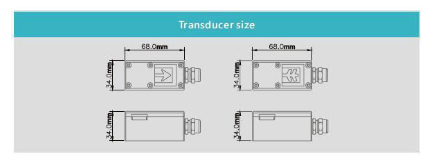 ultrasonic Flow Meter with 0.5% accuracy for large pipe 4