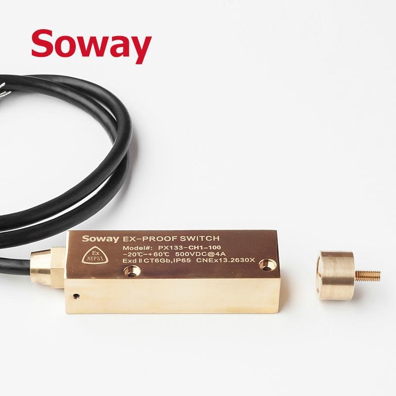 SPX133-CH1-100 Soway Explosion-proof type magnetic Contact Switch 4