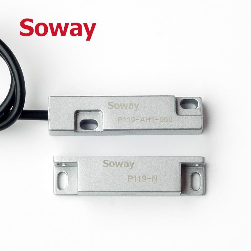 SP119-AH1-050 Soway Aluminum Magnetic proximity sensor for truck/door 5