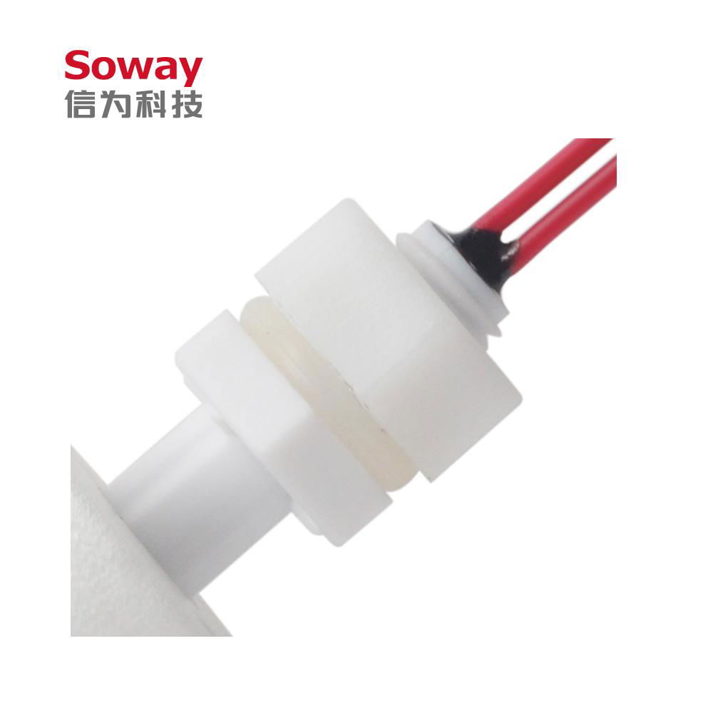 two wires Plastic water level sensor manufacturers M10 Magnetic float switch 3