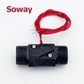 Soway W131 black plastic flow switch for water heater