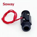 Soway W131 black plastic flow switch for water heater 6