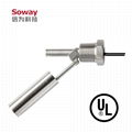 UL certification horizontal installation ss float switch support customized
