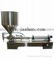 Semifluid Semi Automatic Filling Machine Filler for Cosmetic