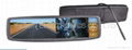 Clip on Anti-Glare Rearview Mirror with 4.3 " TFT LCD Color Monitor Bluetooth 