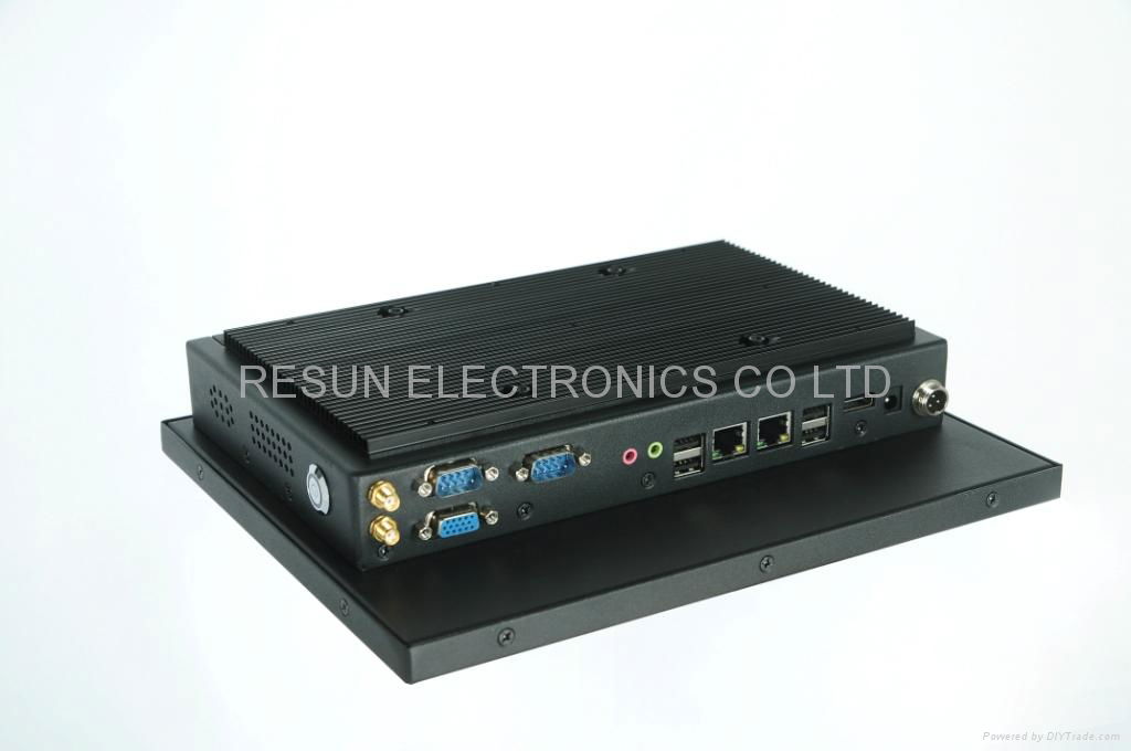10 inch Atom N2600 Industrial Touch Screen Computer 4