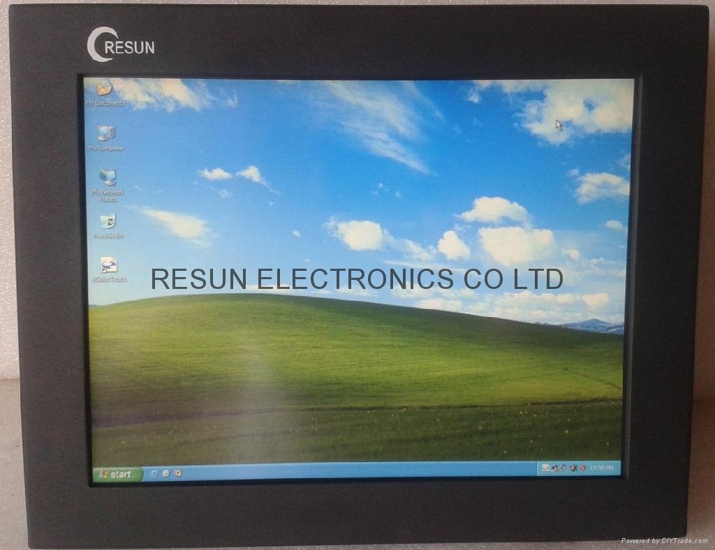 12.1" Fanless Industrial Touch Screen Panel PC with LPT