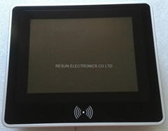 Industrial Flat Front Panel Touch Screen PC with RFID