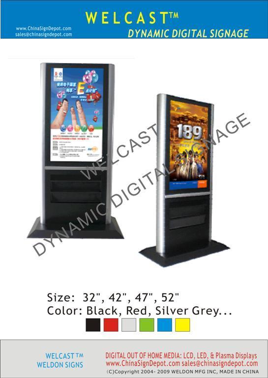 WELCAST Digital Signage Free Standing