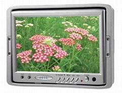 7" Headrest Monitor with three-way video