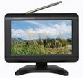 9" ISDB-T+Analog TV with Card reader &