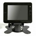 4-inch Monitor with 4-way Video Input and automatic cycle display 