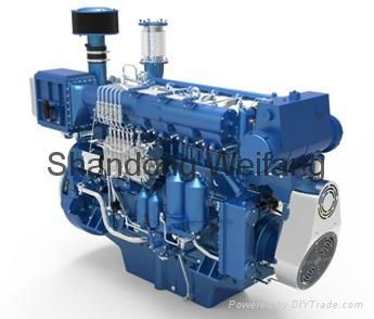 Weichai 300~620Hp Marine engine