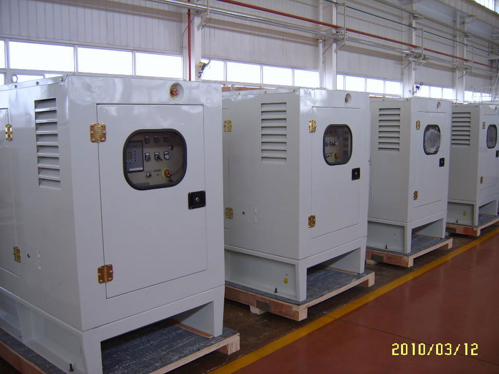 Soundproof generator sets 2