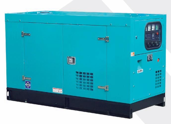 Soundproof generator sets 3