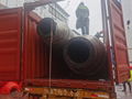 Self-floating rubber hose for Dredging