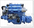 High speed Marine engine sets