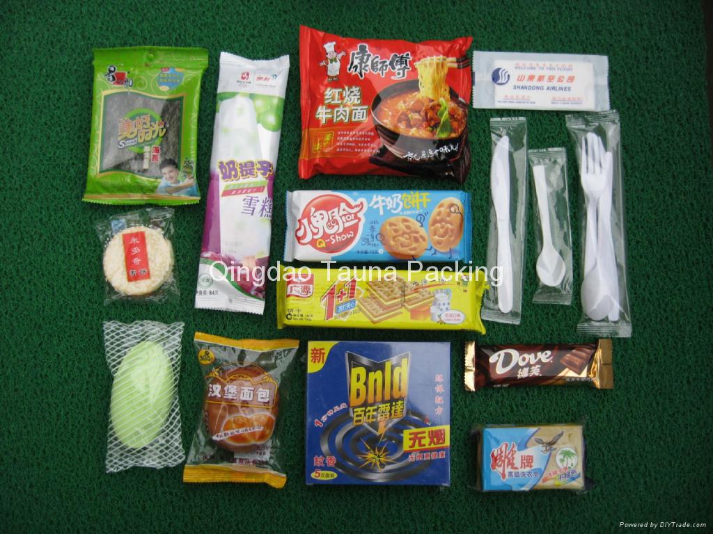 Tnf Fully Automatic Pillow Pack 3 Sides Sealing Packaging Machine