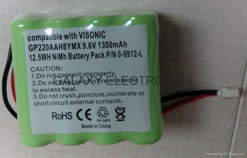 NI-MH RC Hobby Battery RC-NIMH-AA 1300 9.6V