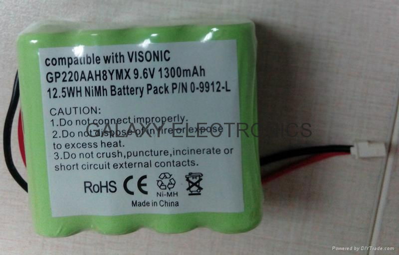 9.6V 1300mAh AA NI-MH cell RC Hobby Battery