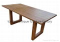 Hot Sale Old Elm Wood Dining Table #6222 1