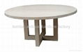 Heavy-duty Round Dining Table Home Furniture #6599